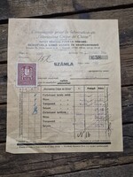 Schottola Ernő piperecikk számla