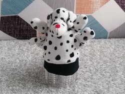 Plüss kesztyűbáb -  Dalmata -