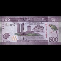 Sri Lanka 500 Rupees 2013 P-129 emlékbankjegy UNC