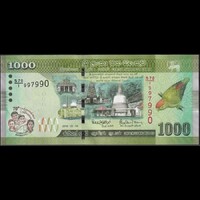 Sri Lanka 1000 Rupees 2018 P-130 emlékbankjegy UNC