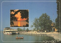 Ba - 1007  Modern Balatoni képek:  FONYÓD  (foto: MTI Váraljai J.870907/12, 860820/1))