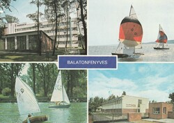 Ba - 1024  Modern Balatoni képek: BALATONFENYVES  ( MT.-139/861.4314-0109 )