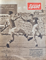 Képes Sport, III/32 szám, 1956, Szilágyi, Golobic