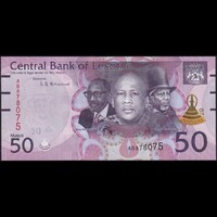 Lesotho 50 Maloti 2021 P-W28 UNC