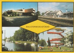 Ba - 1033  Modern Balatoni képek: BALATONMÁRIAFÜRDŐ  (foto Sarkady J.890626/4,5,8,11 )