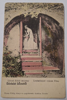 Lőcse képeslap, Lőcsei fehér asszony, Braun Fülöp kiadása, 1900-as évek eleje