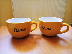 Retro Ráma reklám bögre kerámia