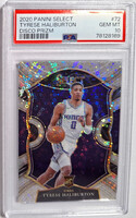 Tyrese Haliburton 2020 DISCO PRIZM RC PSA 10 Gradelt sportkártya
