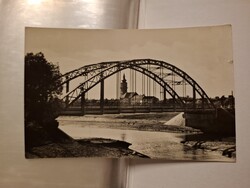 Szeghalom, képeslap, hátoldala is fényképezve