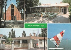 Bala - 1023  Modern Balatoni képek: BALATONFENYVES  ( MT.-162/8612-.4314-0110)
