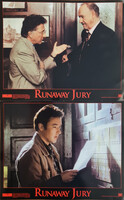 Runaway Jury, Az ítélet eladó 2 db USA vitrinkép, filmfotó egyben, Gene Hackman, Dustin Hoffman, 200