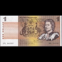 Ausztrália 1 Dollar 1985 P-42d QE II UNC