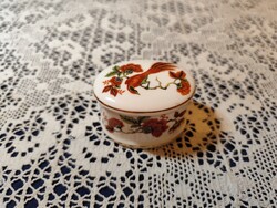 Eladó gyönyörű régi angol finom porcelán paradicsom madaras Szelence Newhall márka!