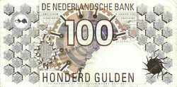100 gulden 1992 Hollandia