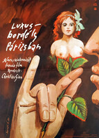 Luxusbordély Párizsban filmplakát,moziplakát, Rendezte: Christian Gion, 1980, A2-es méret, Darvas Á.