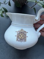 Special feature! Old small jug with the inscription “schutzengilde hoch habsburg”