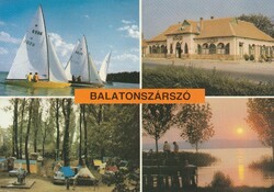 Ba - 1035  Modern Balatoni képek: BALATONSZÁRSZÓ (NyNT.-2100/871 4314-0117)