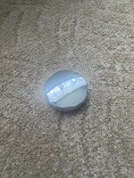 Vadonatúj 75 mm-es krómozott műanyag kád túlfolyó gomb