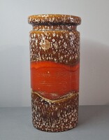 Keramos iparművész  jelzett osztrák nagy kerámia váza