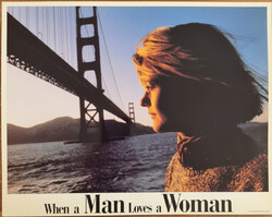 When a Man Loves a Woman, Ha a férfi igazán szeret USA vitrinkép, filmfotó, Andy García, Meg Ryan, 1