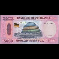 Rwanda / Ruanda 5000 Francs 2024 P-W45 UNC