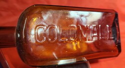 I. VH. előtti Julius Meinl likőrös üveg