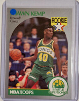 Shawn Kemp RC Hoops 1990-1991 Basketball Card