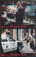 Runaway Jury, Az ítélet eladó 2 db USA vitrinkép, filmfotó egyben, Gene Hackman, Dustin Hoffman, 200