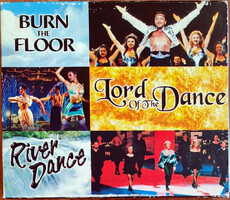 Burn the floor/ Riverdance / Lord of the dance tripla zenei CD (1997)