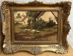 Neogrády László (1896-1962)  Libapásztorlány