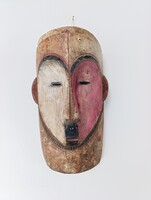 Afrikai maszk antik Pende népcsoport Kongó africká maska afrikanische Maske D200 484 6127