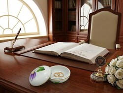 Herendi kézzel festett krókusz mintás ékszertartó doboz – hibátlan, gyűjtői darab