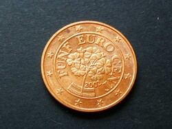 Ausztria 5 Euro Cent 2002 aUNC