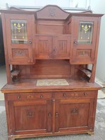 Szecessziós stílusú tálalószekrény 1900 évek eleje