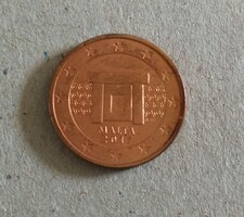 Málta 5 Euro Cent 2017 AUNC