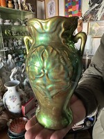 Zsolnay eozin pipacsos váza