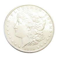 USA,Morgan dollar 1880 EF+ ezüst 26.73g900