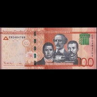Dominikai Köztársaság 100 Pesos 2023 P-190 UNC