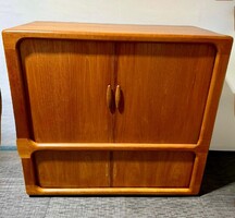 Dyrlund dán teak sideboard / highboard mid century komód