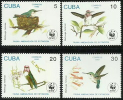 1992. Kuba - Kolibri, WWF **