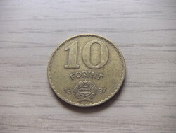 10 Forint 1987  Magyarország ( 2 )