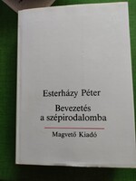 Esterházy Péter Bevezetés a szépirodalomba