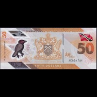 Trinidad & Tobago 50 Dollars 2020 Polymer P-W64 UNC