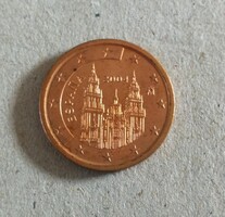 Spanyolország 5 Euro Cent 2004 AUNC