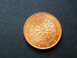 Ausztria 2 Euro Cent 2002 aUNC