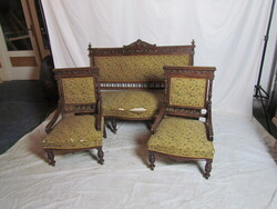 Antik ónémet szalongarnitúra