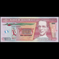 Guatemala 10 Quetzales 2023 P-W123A UNC