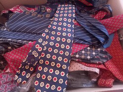 Retro hernyó selyem nyakkendők/ Retro ferfi ruha