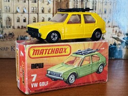 VW GOLF I. 1976 MATCHBOX YELLOW