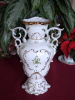 Hollóházi Erika barokk nagy váza